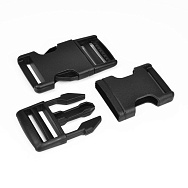 Фастекс пластиковий, 25 мм, Чорний (BAG-044325)