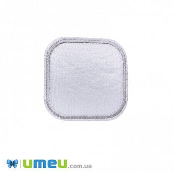 Термоаплікація Квадратна, 4х4 см, Світловідбивна (APL-047592)