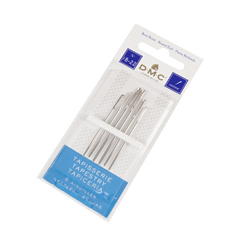 Набор гобеленовых иголок DMC (Франция) №18-22, 6 шт (UPK-053689)