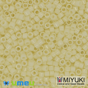 Бисер японский Miyuki Delica 11/0 DB1491, Желтый светлый (BIS-045398)