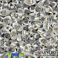 Бісер японський Miyuki LMA №1, 4х7 мм, Сріблястий (BIS-036711)
