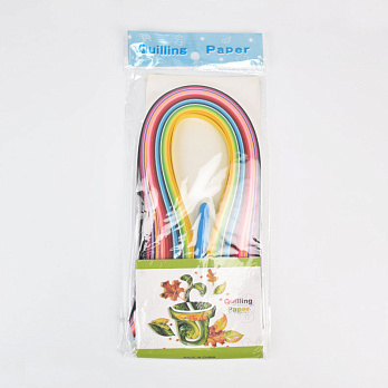 Набір паперу для квілінгу 5 мм, 20 кольорів з інструментом (DIF-039530)