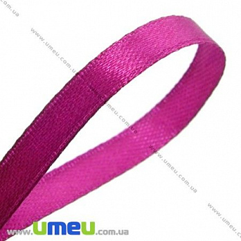 Атласна стрічка, 12 мм, Малинова (LEN-017097)