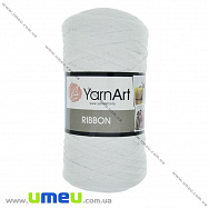 Пряжа YarnArt Ribbon 250 г, 125 м, Біла 751 (YAR-029675)