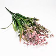 Гілка з ягодами, 37 см, Рожева світла (DIF-054116)
