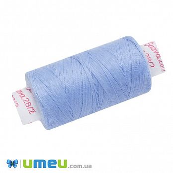 Нить армированная Барва, 28/2, №2073 Голубая, 200 м (MUL-048709)