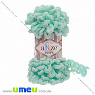 Пряжа Alize Puffy 100 г, 9,2 м, Бірюзова світла 19 (YAR-036449)