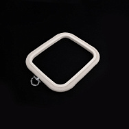 Пяльці-рамка NURGE прямокутні пластикові 12,5 х14,5 см, Кремові (MUL-053466)