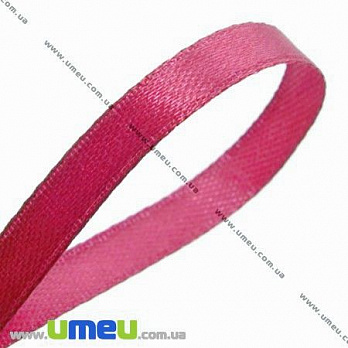 Атласная лента, 12 мм, Малиновая (LEN-017099)