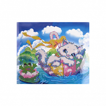 Набор алмазной живописи на картоне 25х21 см, Путешественники (SXM-051444)