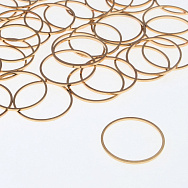 Кільце декоративне, 20 мм, Золото (PIN-055721)