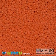 Бісер японський Miyuki круглий RR 15/0 №406, Помаранчевий (BIS-045865)