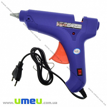 Клейовий пістолет для силіконового клею великий, 80 Вт, 200х160 мм (INS-019889)
