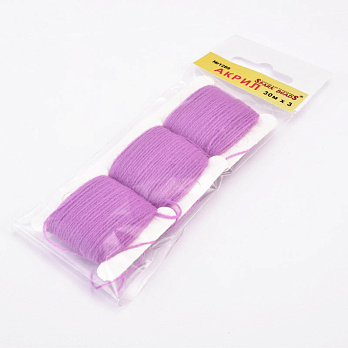 Акрилові нитки, №1289, Бузково-рожеві (MUL-058825)