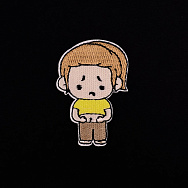 Аплікація на клейовій основі Дівчинка, 5х3,5 см (APL-055073)