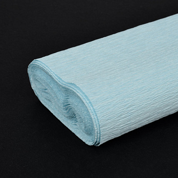 Гофрований папір розтяжність 150%, Блакитний, 0,5х2,5 м (DIF-056635)