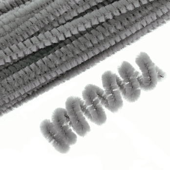 Синельний дріт, Сіра, 30 см (DIF-056872)