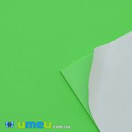 Фоаміран (Китай) на клейовий основі, 20х30 см, Салатовий (FOM-039747)