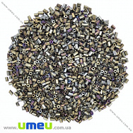 Бісер китайський рубка, 2,2 мм, Ірис коричневий перламутровий (BIS-001500)