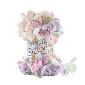 Пряжа Alize Puffy Color 100 г, 9,2 м, №6526 (YAR-056912)