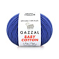 Пряжа Gazzal Baby Cotton №3421, 50 г, 165 м, Синя (YAR-062512)