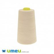 Нитка поліестерова KIWI №40/2 col.453, Кремова, 3600 м (MUL-046459)