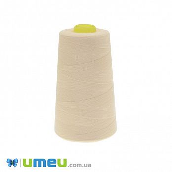 Нитка поліестерова KIWI №40/2 col.453, Кремова, 3600 м (MUL-046459)