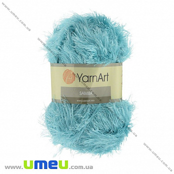 Пряжа YarnArt Samba 100 г, 150 м, Бірюзова світла 22 (YAR-025495)