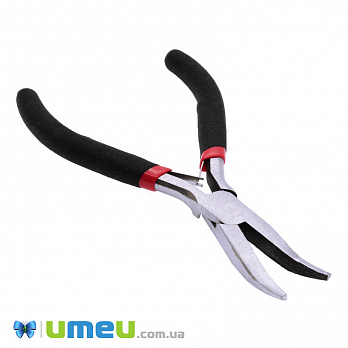 Інструмент Тонкогубці вигнуті, Чорний, 12,5 см (INS-007087)