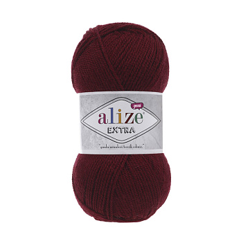 Пряжа Alize Extra 100 г, 220 м, Бордова 57 (YAR-056287)