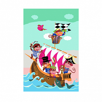 Картина за номерами 20х30 см, У пошуках пригод (SXM-051526)