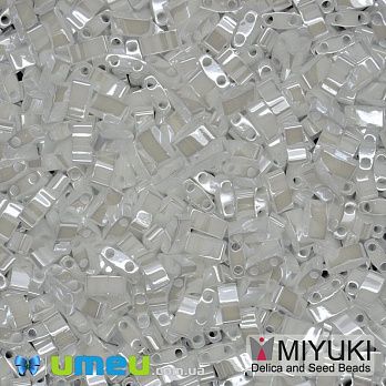 Бісер японський Miyuki HALF TILA №420, 5х2,3 мм, Білий (BIS-046071)