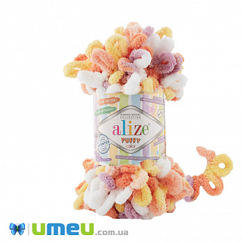 Пряжа Alize Puffy Color 100 г, 9,2 м, №6429 (YAR-048093)