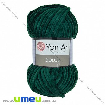 Пряжа YarnArt Dolce 100 г, 120 м, Смарагдова 774 (YAR-034966)