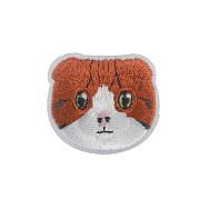 Термоаплікація, Котик, 3,5х3,5 см (APL-060138)