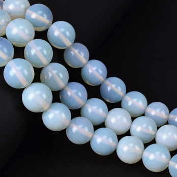 Бусины Опалит, Синт. камень, 14 мм, Круглые (BUS-051824)