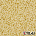 Бисер японский Miyuki круглый RR 15/0 №4451, Duracoat, Желтый светлый (BIS-051208)