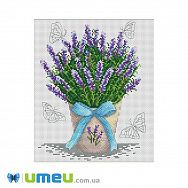 Набір для вишивання нитками VDV, Лаванда М-1272, 15х20 см (SXM-048112)