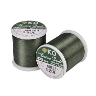 Нитка для бісеру KO 12, Оливкова, 50 м (MUL-053172)