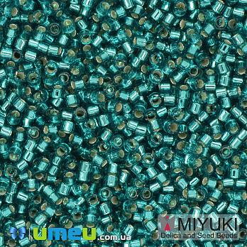 Бисер японский Miyuki Delica 11/0 DB1208, Бирюзовый (BIS-039975)