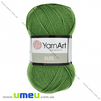 Пряжа YarnArt Elite 100 г, 300 м, Оливковая 248 (YAR-025383)