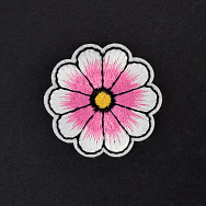 Термоаппликация Цветок, 4 см, Розовая (APL-060015)