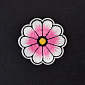 Термоаппликация Цветок, 4 см, Розовая (APL-060015)