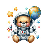 Набір алмазного живопису (наклейка) 11х10 см, Разом до зірок (SXM-061139)