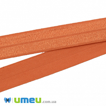 Трикотажна бейка, 15 мм, Помаранчева (LEN-039453)