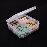 Набір пластикових намистин в органайзері, 8 мм, Мікс (BUS-051105)