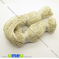 Вощений шнур (котон), 1 мм, Бежевий (LEN-005062)