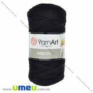 Пряжа YarnArt Ribbon 250 г, 125 м, Чорна 750 (YAR-029676)