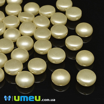 Бусина чешское стекло Preciosa Candy 8х5 мм, №02010/25039, Желтая светлая (BUS-040608)