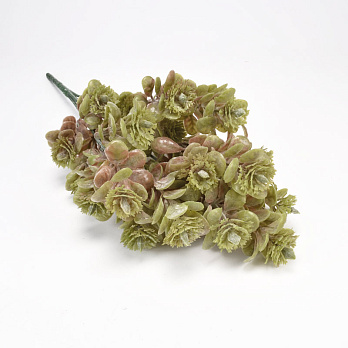 Ветка декоративная, 34 см, Оливковая (DEC-054158)